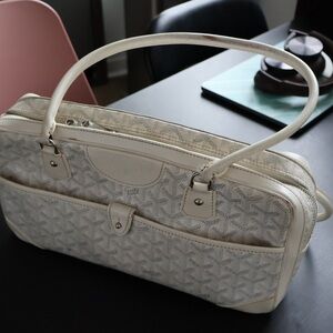 Vantage Goyard Saint Martin Canvas / Boston Bag / Hobo Bag